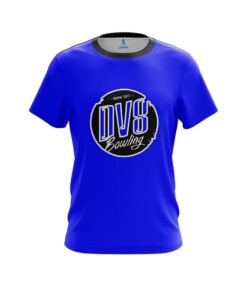 DV8 Plain Blue CoolWick Bowling Jersey