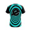 Ebonite Aqua Swirl CoolWick Bowling Jersey - Image 2