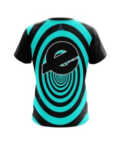 Alternative view of Ebonite Aqua Swirl CoolWick Bowling Jersey