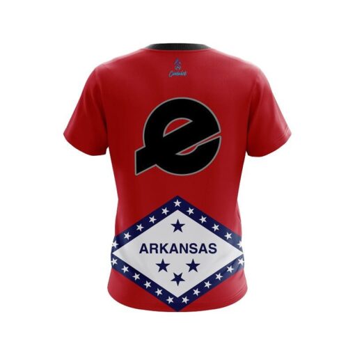 Ebonite Arkansas Flag CoolWick Bowling Jersey - Image 2