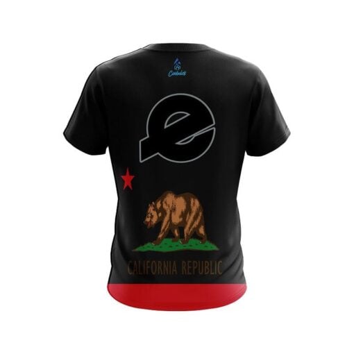 Ebonite California Republic Flag CoolWick Bowling Jersey - Image 2