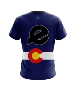 Alternative view of Ebonite Colorado Flag CoolWick Bowling Jersey