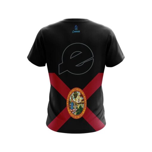 Ebonite Florida Flag CoolWick Bowling Jersey - Image 2