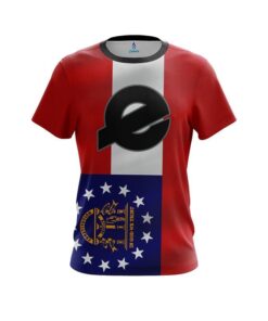 Ebonite Georgia Flag CoolWick Bowling Jersey