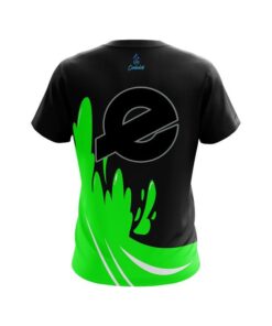 Alternative view of Ebonite Green  Splash CoolWick Bowling Jersey