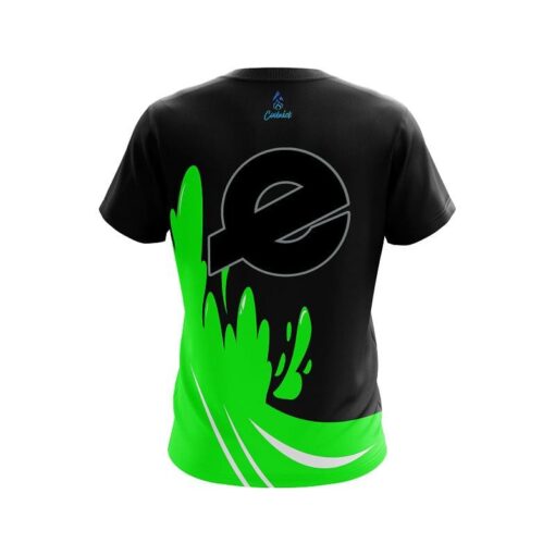 Ebonite Green  Splash CoolWick Bowling Jersey - Image 2