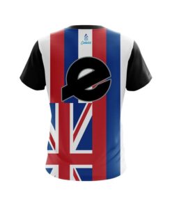 Alternative view of Ebonite Hawaii Flag CoolWick Bowling Jersey