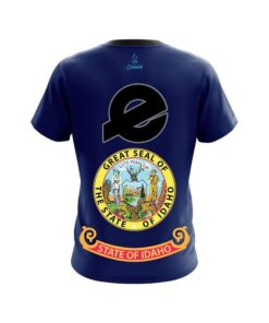 Alternative view of Ebonite Idaho Flag CoolWick Bowling Jersey