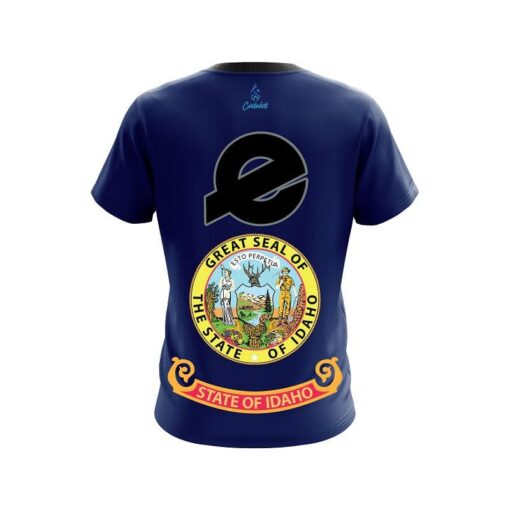Ebonite Idaho Flag CoolWick Bowling Jersey - Image 2