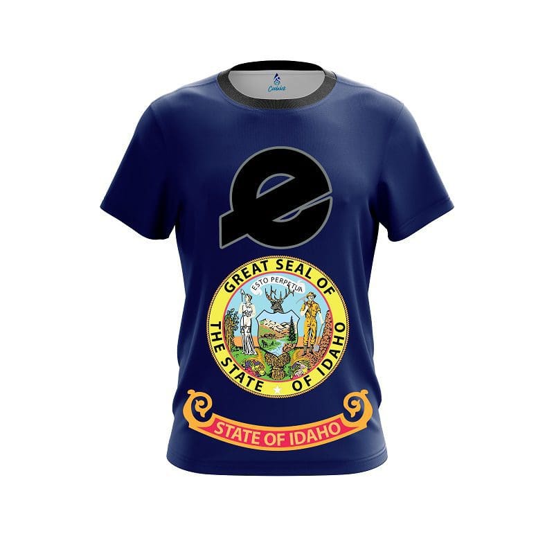 Ebonite Idaho Flag CoolWick Bowling Jersey