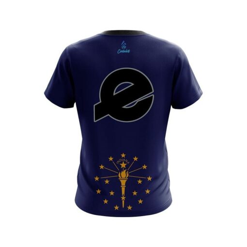 Ebonite Indiana Flag CoolWick Bowling Jersey - Image 2