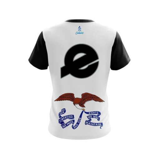 Ebonite Iowa Flag CoolWick Bowling Jersey - Image 2