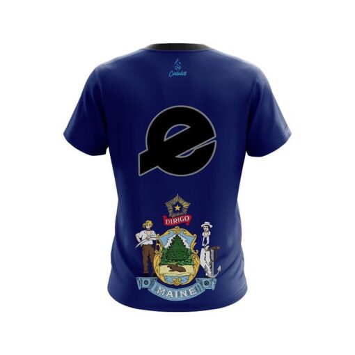 Ebonite Maine Flag CoolWick Bowling Jersey - Image 2