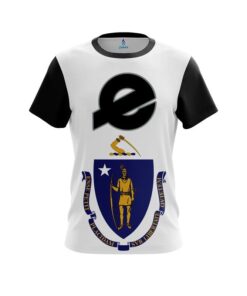 Ebonite Masssachucets Flag CoolWick Bowling Jersey