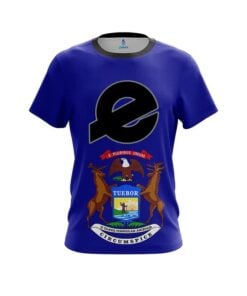 Ebonite Michigan Flag CoolWick Bowling Jersey