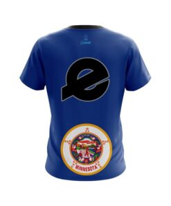 Alternative view of Ebonite Minnesota Flag CoolWick Bowling Jersey