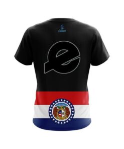 Alternative view of Ebonite Missouri Flag CoolWick Bowling Jersey