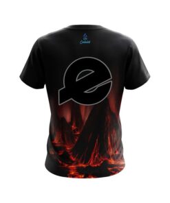 Alternative view of Ebonite Molten Volcano CoolWick Bowling Jersey