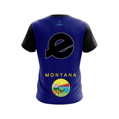 Ebonite Montana Flag CoolWick Bowling Jersey - Image 2