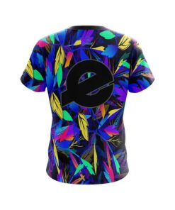 Alternative view of Ebonite Neon Leafs CoolWick Bowling Jersey