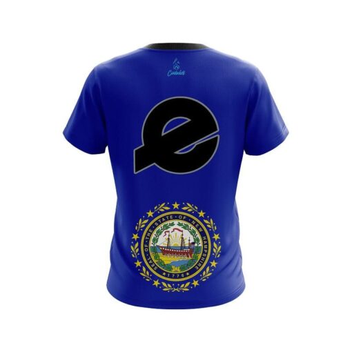 Ebonite New Hampshire Flag CoolWick Bowling Jersey - Image 2