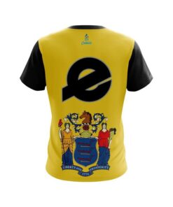 Alternative view of Ebonite New Jersey Flag CoolWick Bowling Jersey
