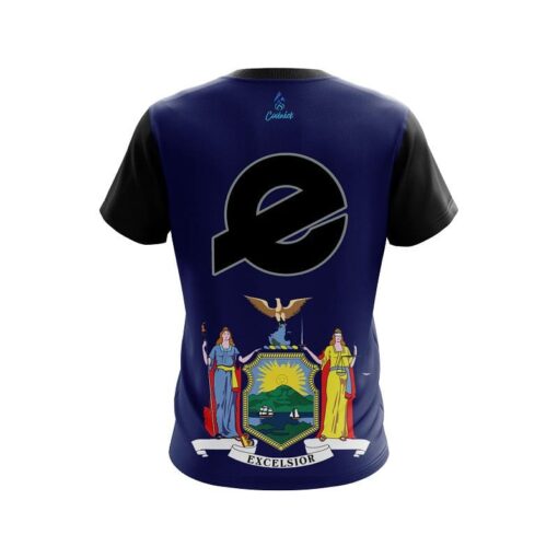 Ebonite New York Flag CoolWick Bowling Jersey - Image 2