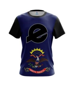 Ebonite North Dakota Flag CoolWick Bowling Jersey