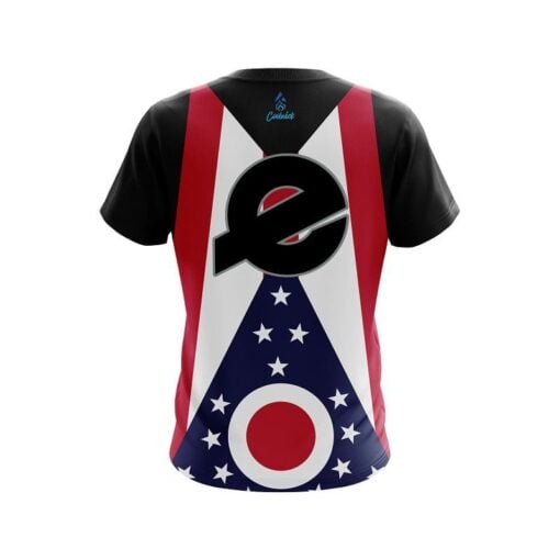Ebonite Ohio Flag CoolWick Bowling Jersey - Image 2