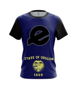 Ebonite Oregon Flag CoolWick Bowling Jersey