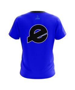 Alternative view of Ebonite Plain Blue CoolWick Bowling Jersey