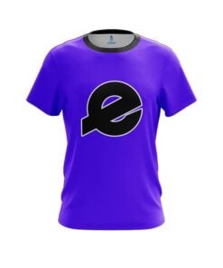 Ebonite Plain Purple CoolWick Bowling Jersey