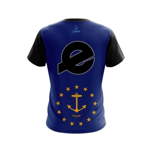 Ebonite Rhode Island Flag CoolWick Bowling Jersey - Image 2