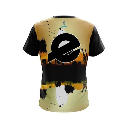 Ebonite Wondering Sahara CoolWick Bowling Jersey - Image 2