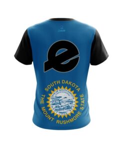Alternative view of Ebonite South Dakota Flag CoolWick Bowling Jersey