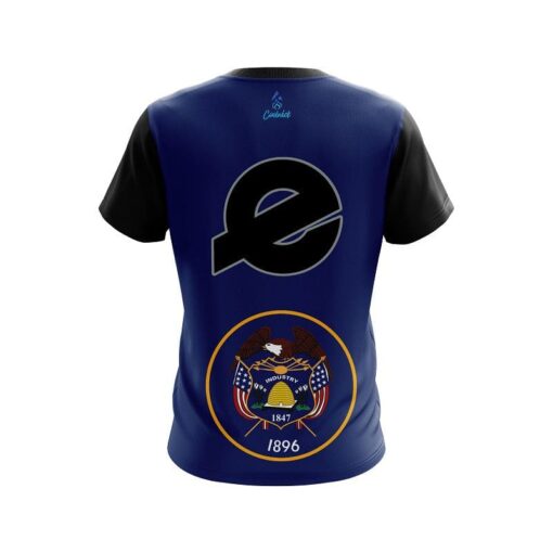 Ebonite Utah Flag CoolWick Bowling Jersey - Image 2