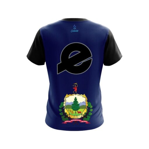 Ebonite Vermont Flag CoolWick Bowling Jersey - Image 2