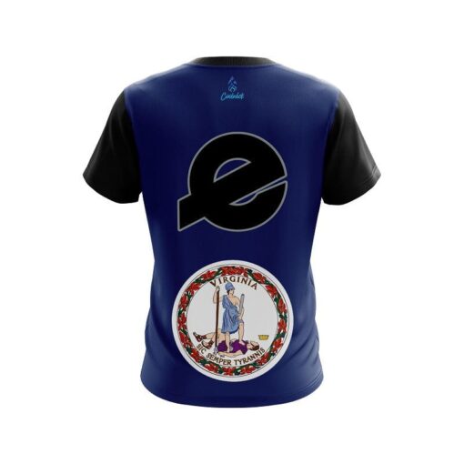 Ebonite Virginia Flag CoolWick Bowling Jersey - Image 2