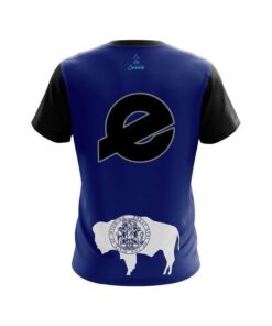 Alternative view of Ebonite Wyoming Flag CoolWick Bowling Jersey