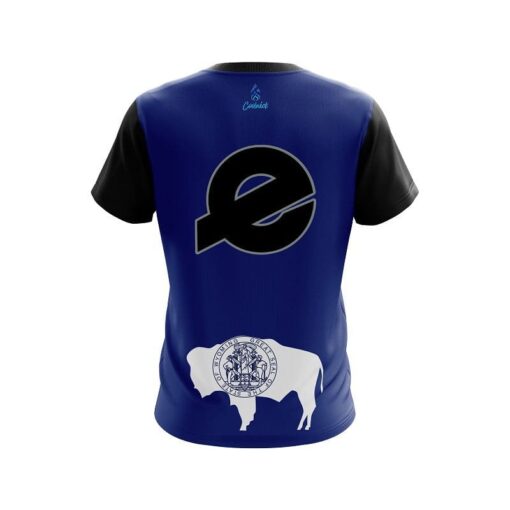 Ebonite Wyoming Flag CoolWick Bowling Jersey - Image 2
