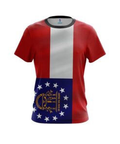 Georgia Flag CoolWick Bowling Jersey
