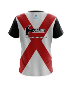 Alternative view of Hammer Alabama Flag CoolWick Bowling Jersey