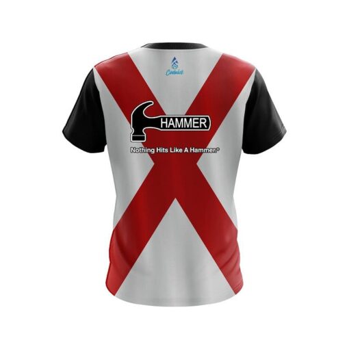 Hammer Alabama Flag CoolWick Bowling Jersey - Image 2