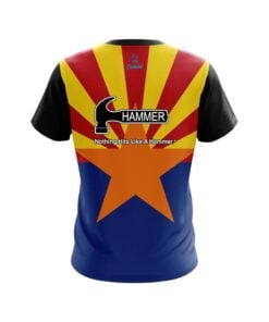 Alternative view of Hammer Arizona  Flag CoolWick Bowling Jersey