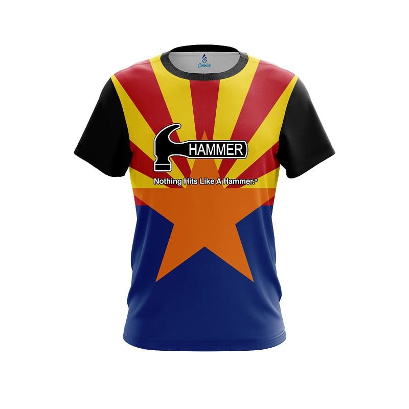 Hammer Arizona Flag CoolWick Bowling Jersey