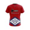 Hammer Arkansas Flag CoolWick Bowling Jersey - Image 2