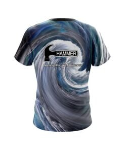Alternative view of Hammer Cloudy Vortex CoolWick Bowling Jersey