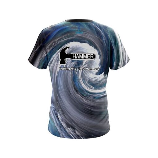 Hammer Cloudy Vortex CoolWick Bowling Jersey - Image 2