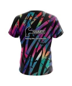 Alternative view of Hammer Colorful Art CoolWick Bowling Jersey