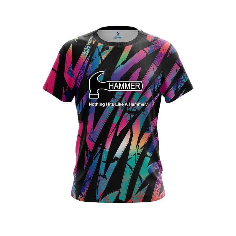 Hammer Colorful Art CoolWick Bowling Jersey
